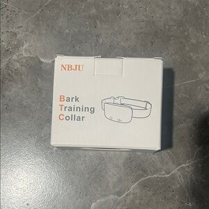 Bark Training Collar - White